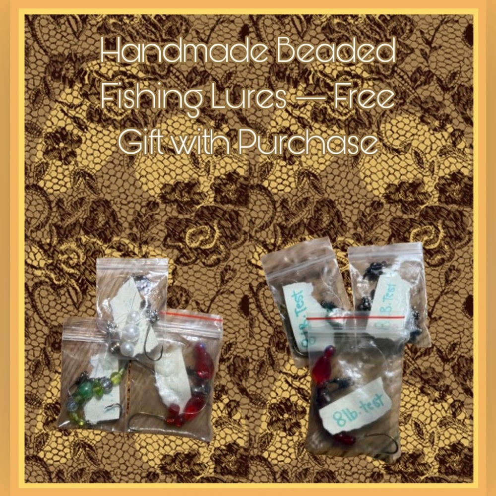 Handmade Beaded Fishing Lures